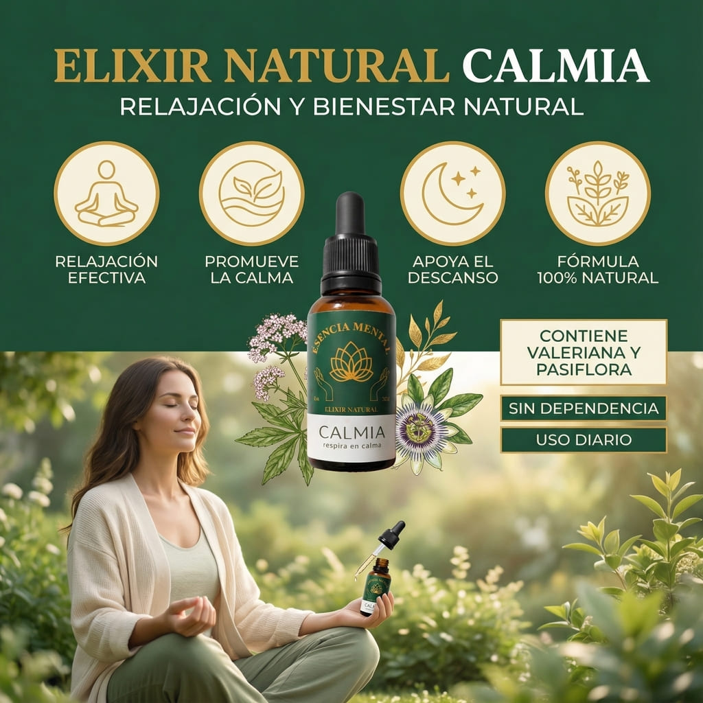 Gotas Calmia- 100% Natural